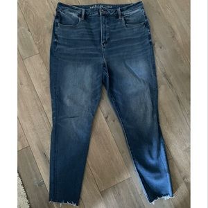 New Condition American Eagle super high rise skinny jeans